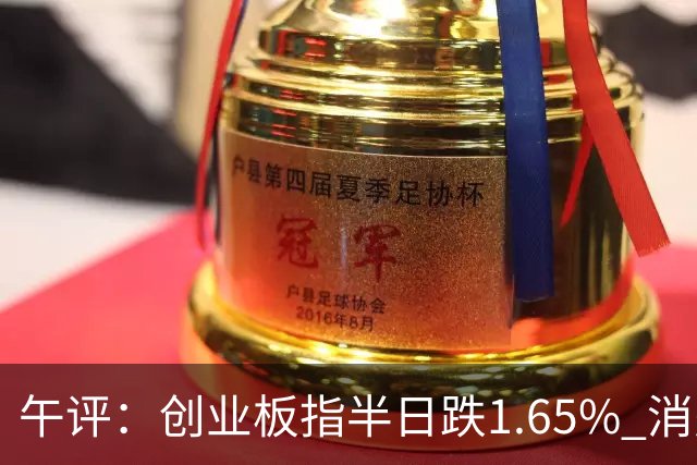 午评：创业板指半日跌1.65% 消费板块逆势活跃